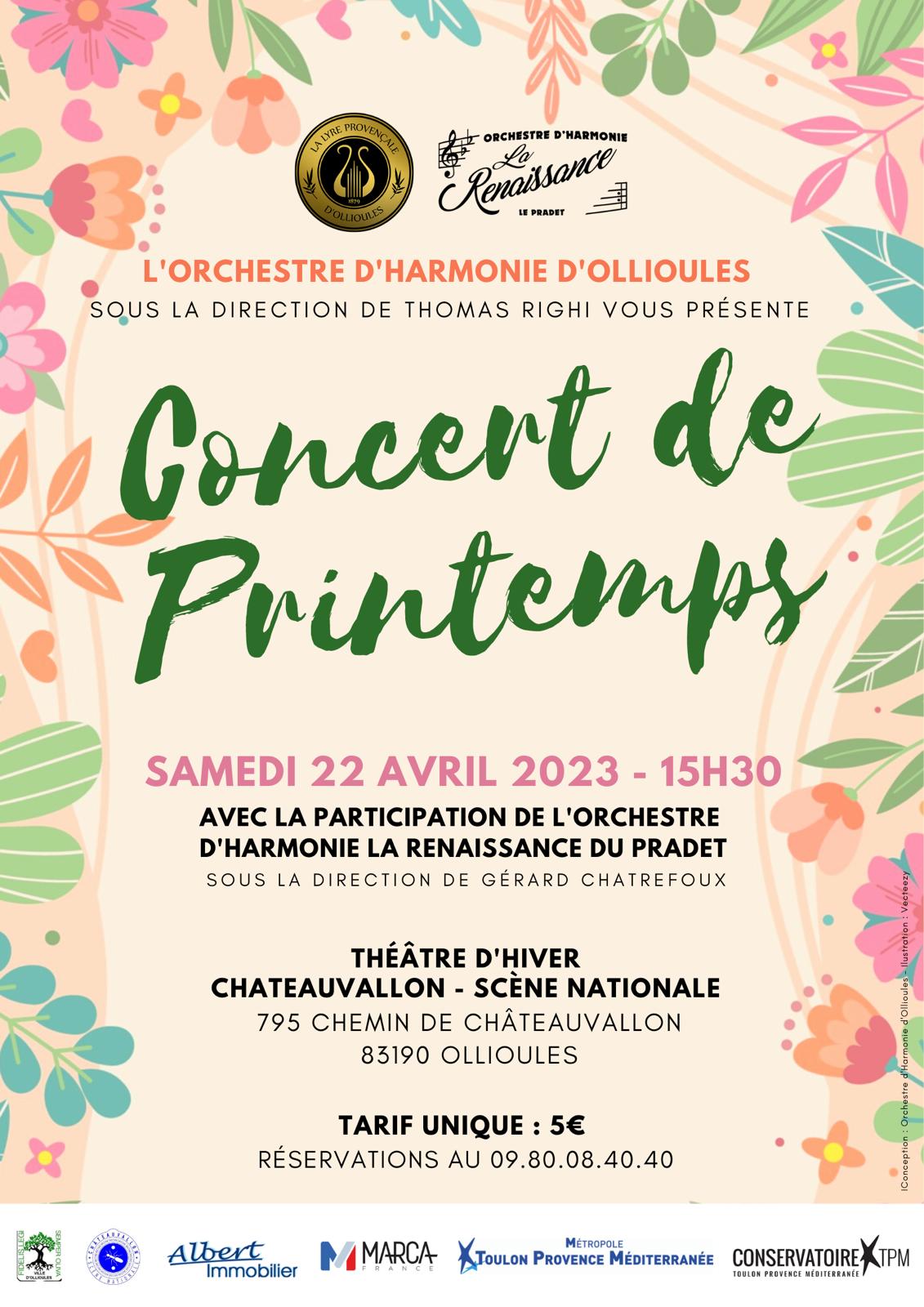 Concert De Printemps Orchestre D Harmonie D Ollioules